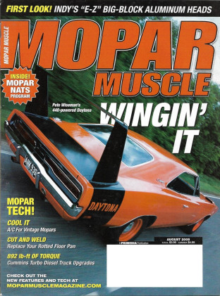 MOPAR MUSCLE 2005 AUG - DAYTONA, HEMI-6 CYLINDER